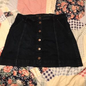 lauren conrad denim skirt